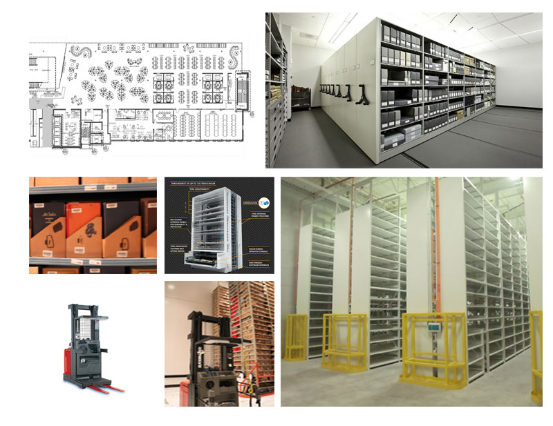 Example of collaborative library storage space